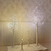 감성캠핑 야외조명 USB 크리스마스조명 LED자작나무트리 거실무드등 180cm