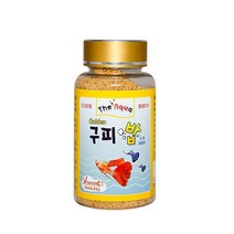 무방부제 관상어먹이 고급구피사료 치어 열대어 물고기키우기 스피루리나 어항, 1개