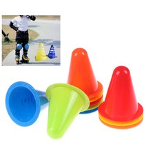 인라인 스케이트 축구 마커 콘 연습 훈련 장비 마킹 컵 접시 운동 장애물, 마킹컵옐로우SE01415