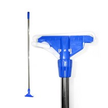 HSO879847홀더마포대 스텐150cm 실내바닥청소 거실바닥청소 봉, 1