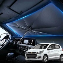 스파크 우산형 햇빛가리개 차량용 앞유리커버 암막, 혼합색상, 1개