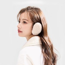 1+1 구우스 추운 한겨울에도 하나도 안춥귀 따뜻한 분리형 귀마개 2p, 고급형, M, 블랙