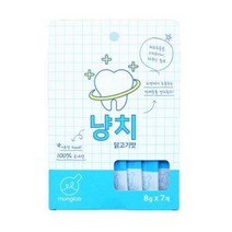 멍랩 냥치 7P 고양이칫솔 양치 이빨관리 + 네츄럴코어 천연치킨미니40g 1개