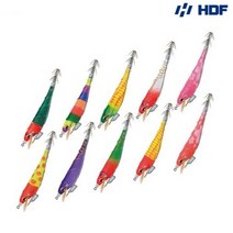 해동조구사 한치라이브 베이트 주니어(FE-1795) 이카메탈 무늬오징어 삼봉에기 생미끼에기 제주갑오징어, 2번