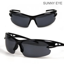 [써니아이] SG-101 스포츠 고글 선글라스 골프 야구 낚시 용품 여성 남성, 블루블랙