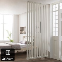 마켓리더 가벽 인테리어 스트라이프 파티션 402, 블랙