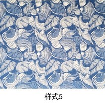 도자기전사지 색종이 도자기용전사지 점토 유약 underglaze 꽃 종이 jingdezhen 파란색과 흰색 데칼 종이 54x37cm, 스타일 5