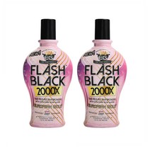 유러피언 골드 플래쉬 블랙 2000X 인도어 실내 기계 태닝 로션 354ml 2개 European Gold Flash Black Indoor Tanning Lotion, 1세트