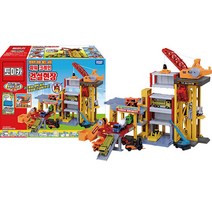 타카라토미 토미카 빌드시티 파워크레인 건설현장 작동완구