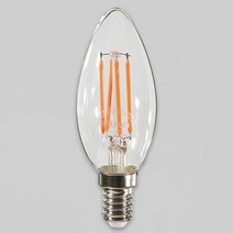 소형 칼라 촛대구 LED 레드 4W E14 10개 카페조명 led전구파는곳 카페led등 전구색 엘이디전구교체 2700K, 상세페이지참조