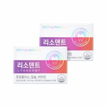 센트럴포뮬러 리소덴트 프리미엄, 60정, 2개