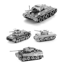 청년토이 3D 메탈퍼즐 탱크 시리즈, 01.타이거탱크