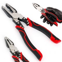 니퍼 스트리퍼 압착기 전선 수공구 피복 컷팅 절단, 옵션03 멀티 뺀치 스트리퍼 P-220