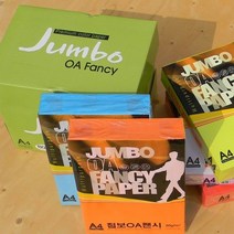 두성종이 컬러복사용지/OA용지 A4-80g-1Box 2500매, P55 연옥색