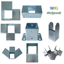 웰굿즈 사각파이프 조인트30 L형T형I형ㅗ형Ci형+, L형