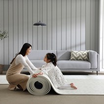삼바텍 PVC 층간소음방지 롤매트 15mm 폭 140cm x 길이 7m, 테라조