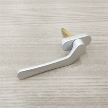 루버창 폴딩도어 손잡이 깨진 다리 알루미늄 합금 여닫이 창 창 스크린 창 접는 문 칼, 열린 채로, 은