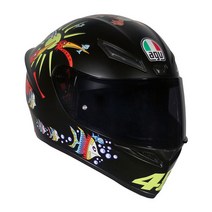 AGV K-1 WHITE ZOO MATT BLACK (한정판)풀페이스 헬멧, 상품