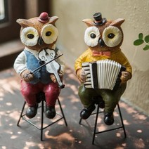 V107 악사 부엉이 인형 2p, 단품