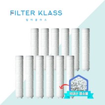 필터클라스 국내산 퓨어닷 주방 싱크대 호환 리필 필터 12개입, 2. 퓨어닷 주방 핸디형 호환 염소완화필터 12개