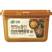 신송 짠맛을줄인 건강한 재래된장, 2kg, 9개