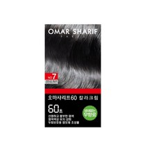 오마샤리프 60초 칼라크림 7 자연스런흑갈색 1분염색약
