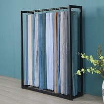 커튼 진열대 원단 철제 디스플레이 샘플 디스플레이, 골드 단열  랙 100cm
