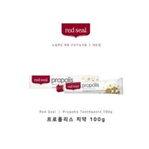 레드씰 프로폴리스 치약, 100g, 24개