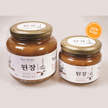 청정 땅끝 해남 3년숙성 명인 맛있는 전통 재래식 된장 국내산, 2kg, 1개