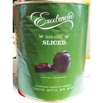 엑셀렌시아 올리브 블랙 슬 3k 6개 Can 파인애플통조림 그린올리브 통조림반찬 황도복숭아 통조림 과일통조, 1