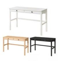 이케아 HEMNES 헴네스 책상+서랍2/사무용책상/테이블, 색상:화이트스테인_703.632.24