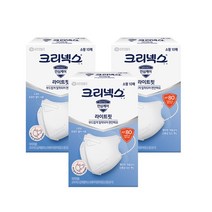 (소형)크리넥스 라이트핏 KF80 화이트 10매 20매 30매, 세박스(30매)