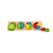 30개월 영유아 아기 수세기 두뇌발달 분수 조각퍼즐 창의력