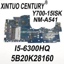 Y7005B20K28160 BY511 NMA541 레노버 Ideapad Y700 Y70015ISK 노트북 마더 보드 SR2FP I5 I7 CPU N16PGXA2, 한개옵션1, 02 i7-6th Gen GTX960M