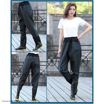 남녀 공용 방수 허리 장화 낚시 바지 모내기 갯벌 체험 웨이더 Opl, 245, 실크블랙