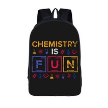 여자백팩 여성백팩 학생백팩 요소의 주기율표 십대 Schoolbags 어린이 Bookbag 화학 캐주얼 대용량 배낭 선물을위한 인쇄