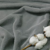 털원단 인형 퍼원단 페이크퍼 밍크 극세사 73컬러, 63.리얼그레이10mm, 1개