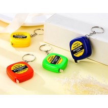 스테인리스 휴대용 1m 줄자 고급줄자 신체치수 다기능, 1개, 레드