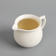 백자 아이보리톤 손잡이 숙우 저그 공도배 150ml, 프레즌트 본상품선택