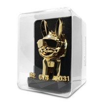 에어디 향기나는 주차번호판 도베르만 불독 토끼 황소, 후드형-토끼, 24K골드