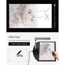 스캐너 비주얼 휴대용휴대용 책 문서 스캐너 12MP USB 카메라 교사를위한 노트북 A3/A4 OCR 학교 거리 학습, 한개옵션0