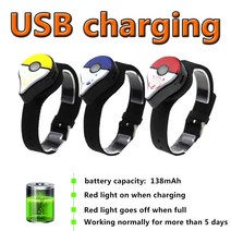 포켓몬고 포켓몬 고 플러스 자동 캐치 지원용 팔찌 및 호환 스마트몬스터캐치 팔찌, USB 2개