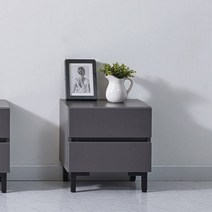 히트 LPM 2단 서랍장 A510, 그레이