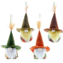 가을 수확 축제 그놈 스웨덴어 Nisse Tomte 추수 감사절 선물 농가 계층 트레이 룸 장식, 하나, 보여진 바와 같이