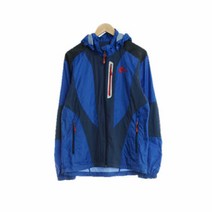 네파 블루 체크 등산자켓 여자 5448