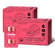 홀리데이즈 올인원 다이어트 쑤욱핏 39.2g, 53정, 3개
