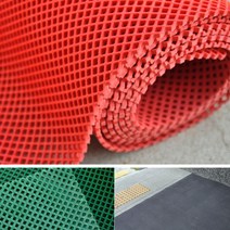 PVC매트 물빠짐 탄성있는 롤매트 미끄럼방지 발매트 레인매트 매장, 그레이