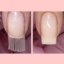 유리 섬유 손톱 연장 네일 아트 화이버 글라스 30pcs, 30개, 무색