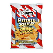 TGI Fridays Potato Skins 티지아이프라이데이스 체다 앤 베이컨 포테이토 스킨 칩 624g 4봉