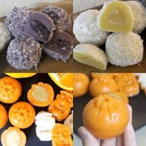 제주 황칠오메기떡 40봉(4가지맛:팥10 쑥10 한라봉10 단호박10) 오후 2시까지 주문하시면 다음날 배송 도착합니다 단 금요일14시~일요일 14시까지 주문분 월요일 도착, 개당50g/40개, 40개, 50g